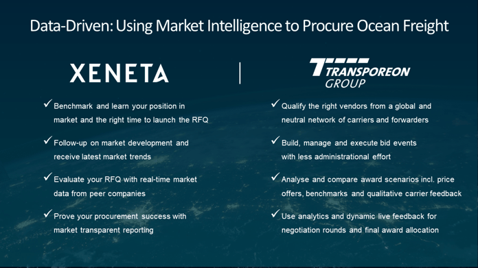 market intelligence for ocean freight procurement