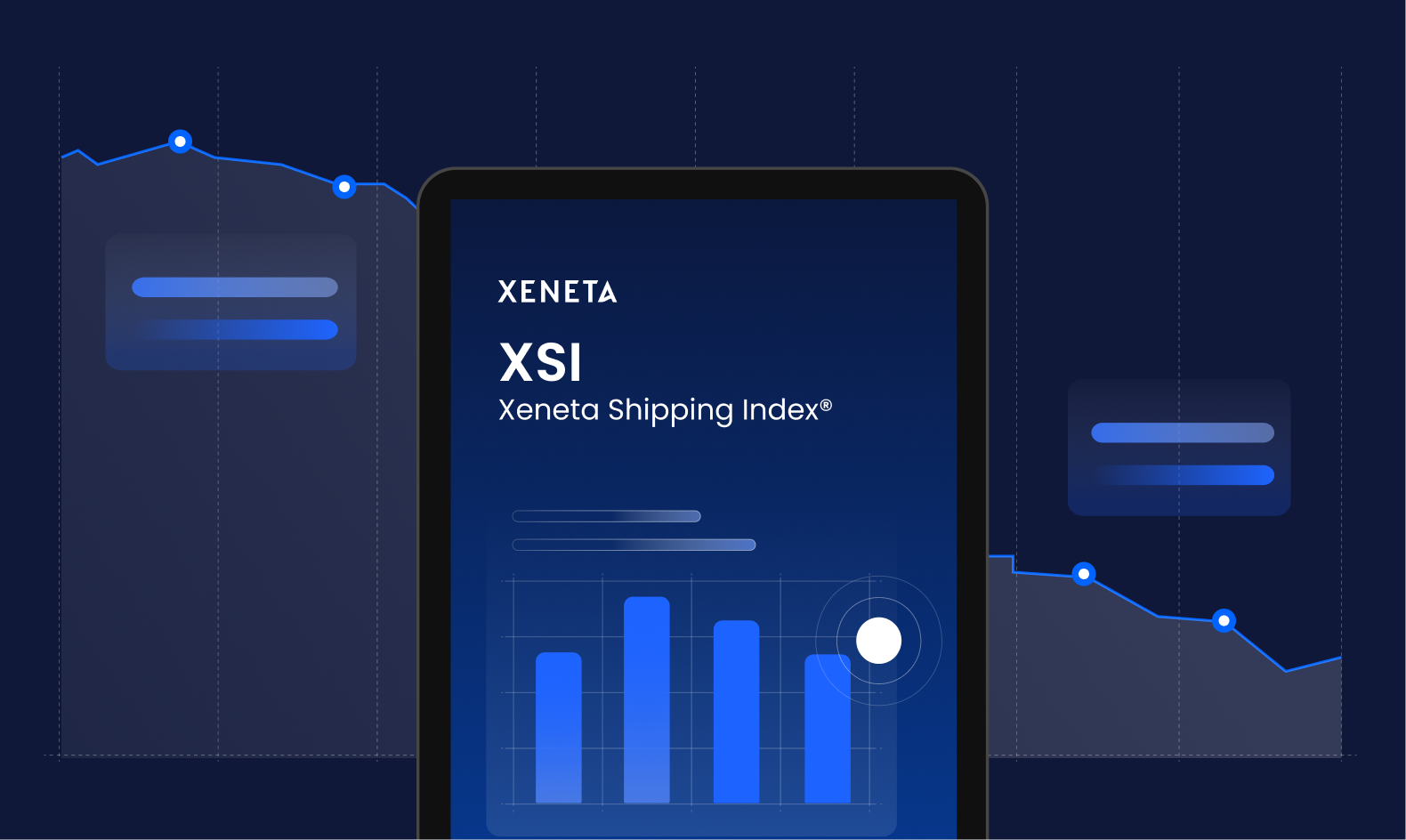 May'23 Xeneta Shipping Index (XSI®) reports an unprecedented container rate decline for contracted shipping rates of 27.5%, the largest-ever drop recorded in the XSI®. Stay informed about the lowest XSI® level since October 2021.