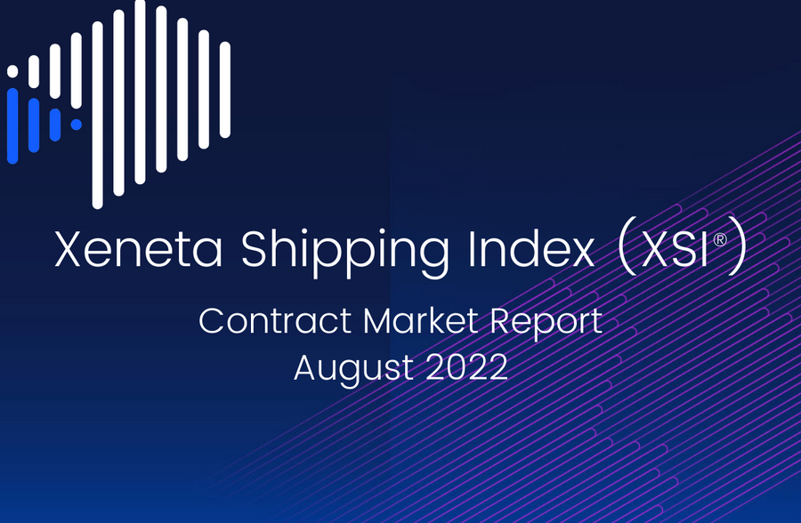 Xeneta Shipping Index (XSI®) Contract Market: August 2022