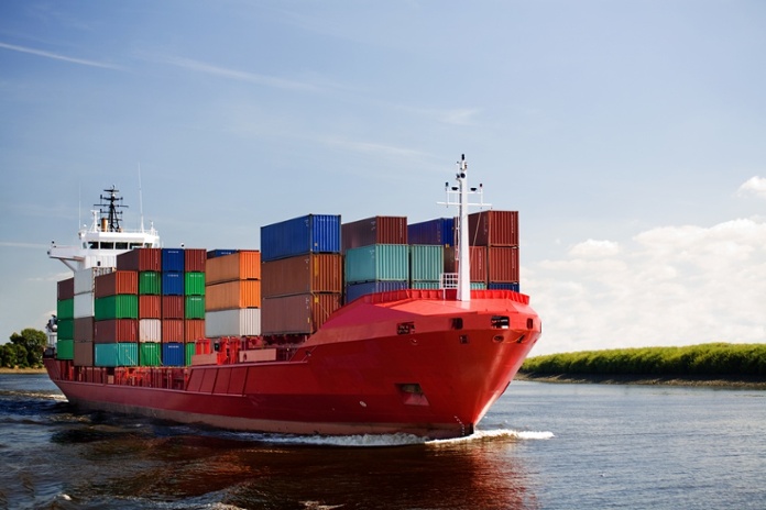 Cargo container ship on river.jpg
