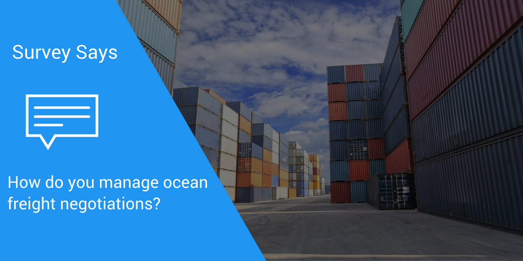 How Do You Manage Ocean Freight Negotiations?