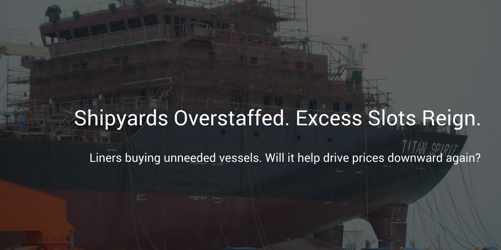 The Ugly Spiral: Shipyards at a Loss. Overcapacity Galore