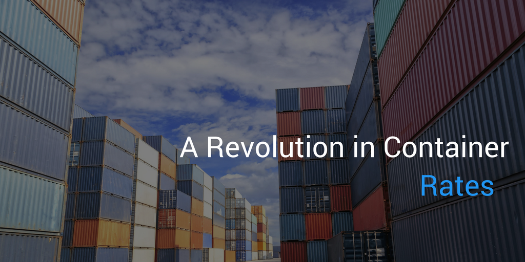 [Guest Blog Post] Revolution in Container Rates
