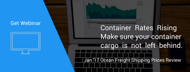 [Get Webinar] Jan '17 | Ocean Freight Shipping Prices Review