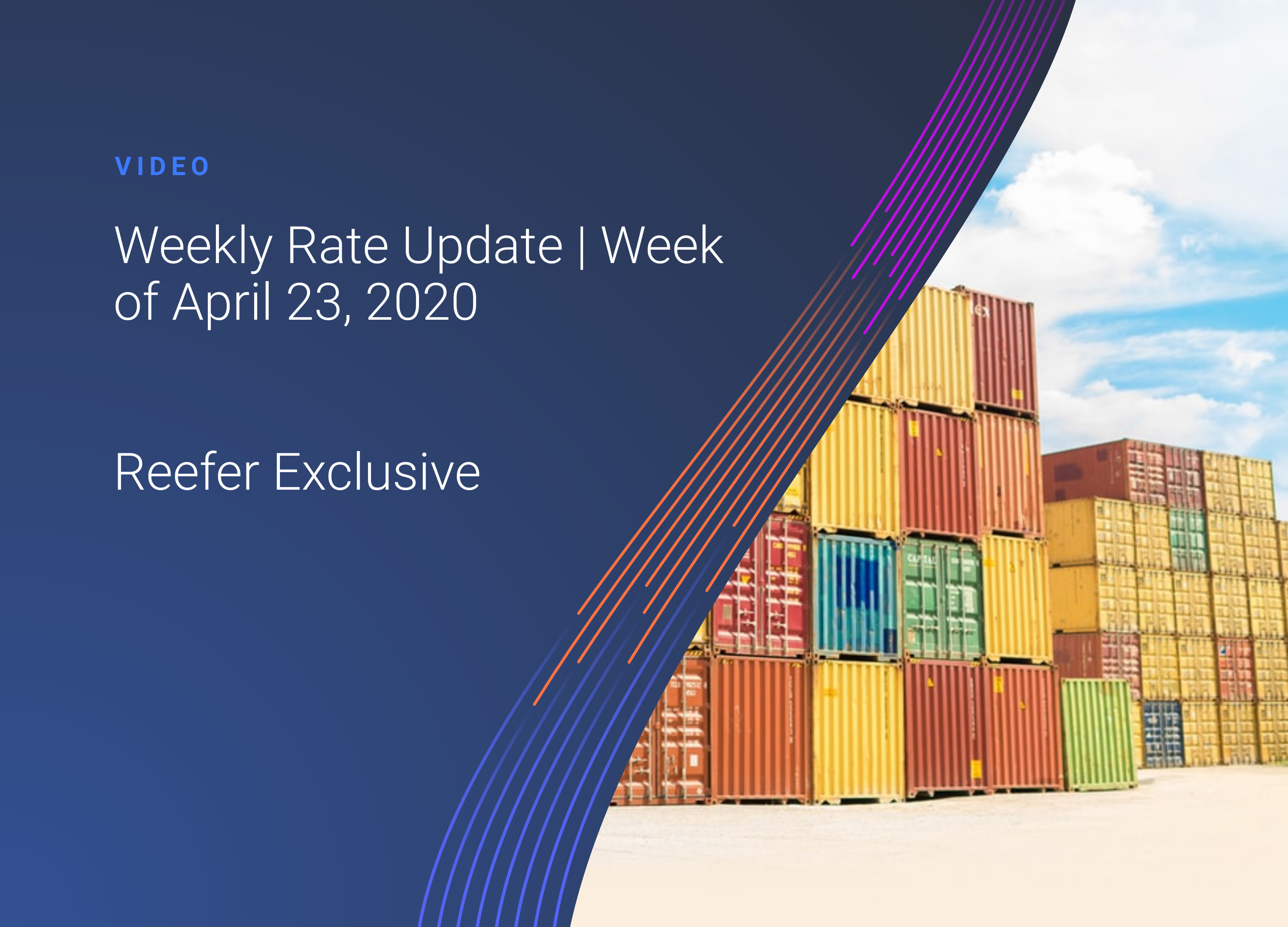 Weekly Rate Update: Week 17 Reefer Rate Movement
