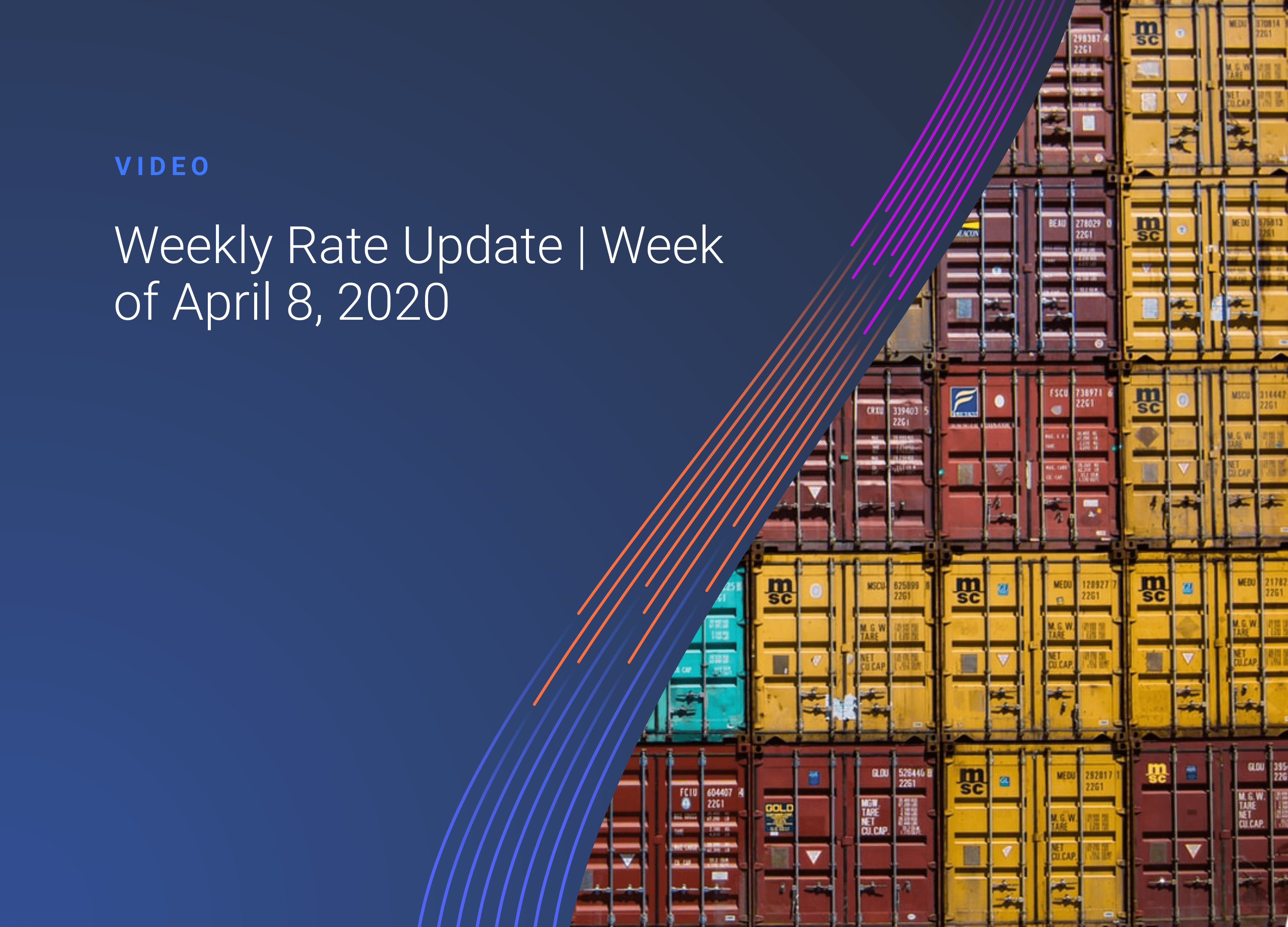 Weekly Rate Update: Week 15 Key Trade Movements