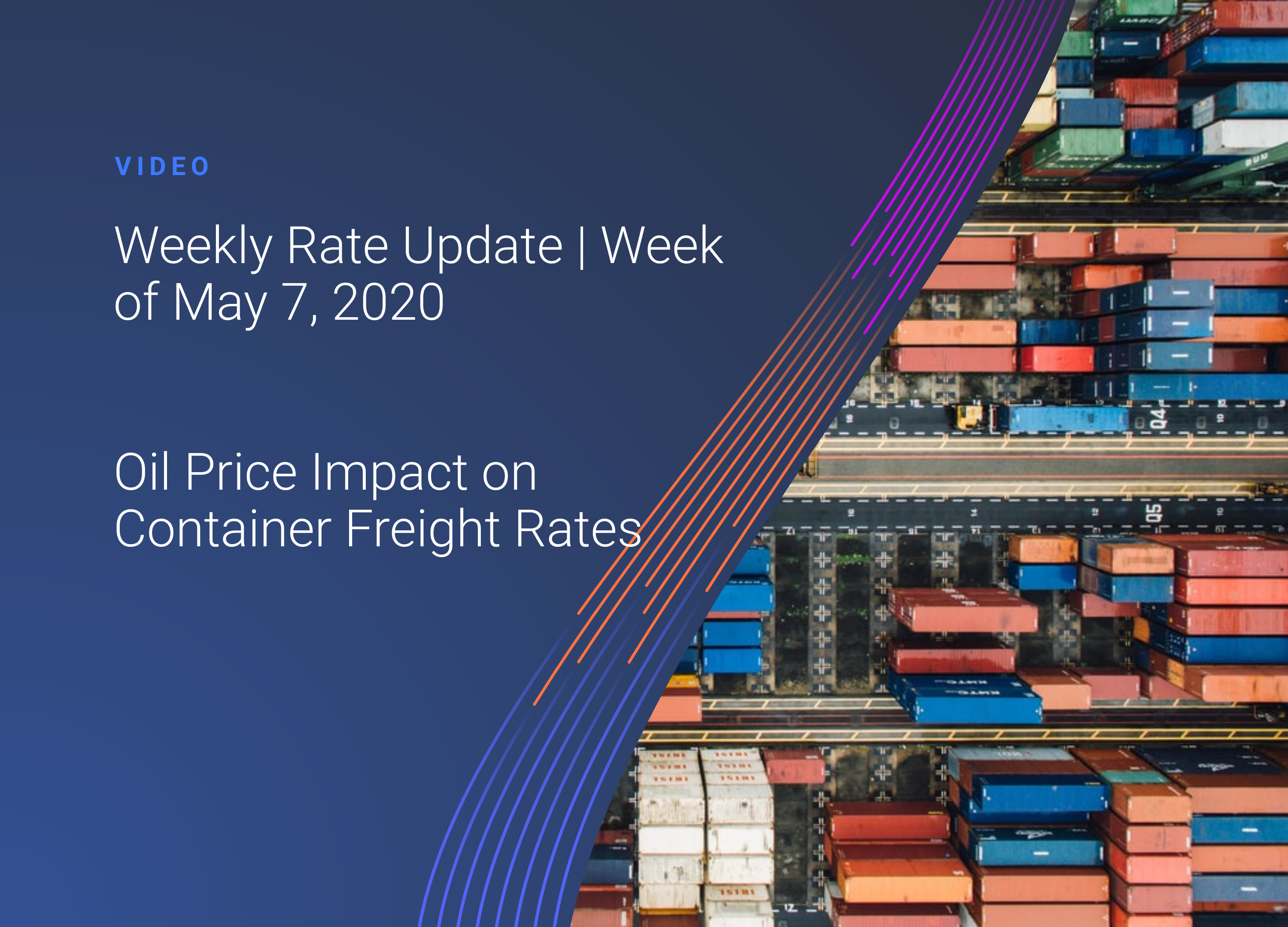 Weekly Rate Update: W19 Oil Price Impact on Container Freight Rates