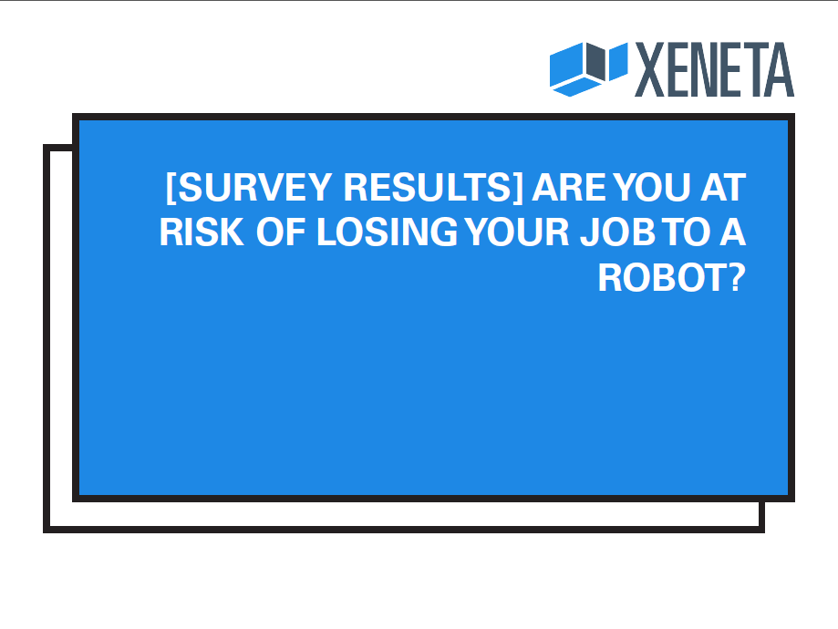 Will You Lose Your Job to a Robot?