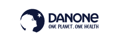 danone logo blue