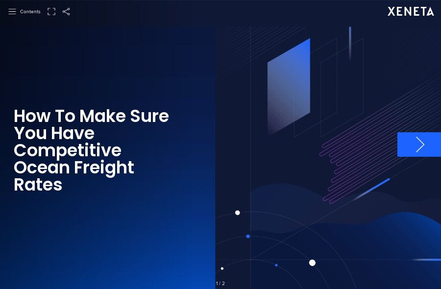 Ebook - How To Make Sure You Have Competitive Ocean Freight Rates