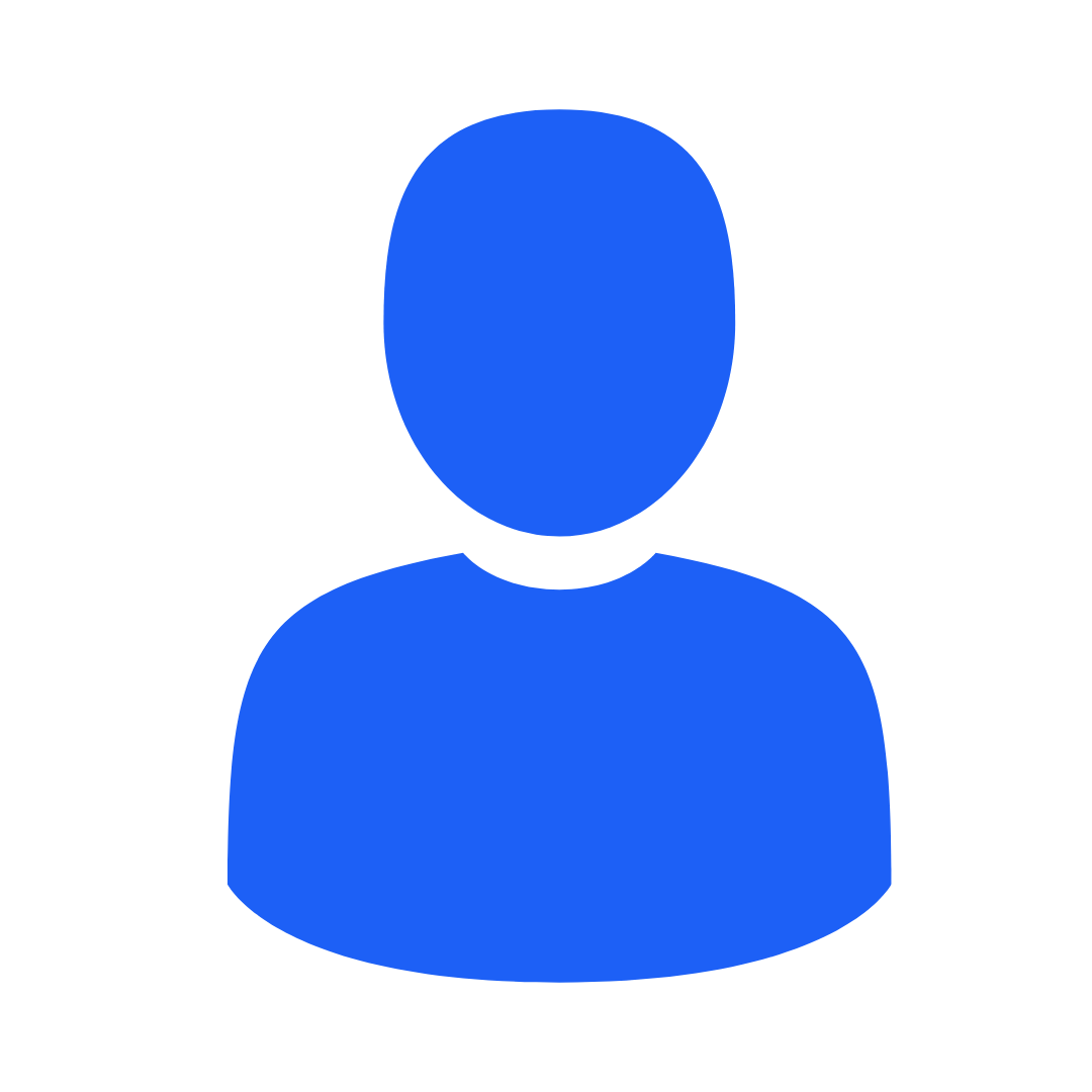 person icon blue